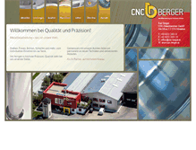 Tablet Screenshot of cnc-berger.at